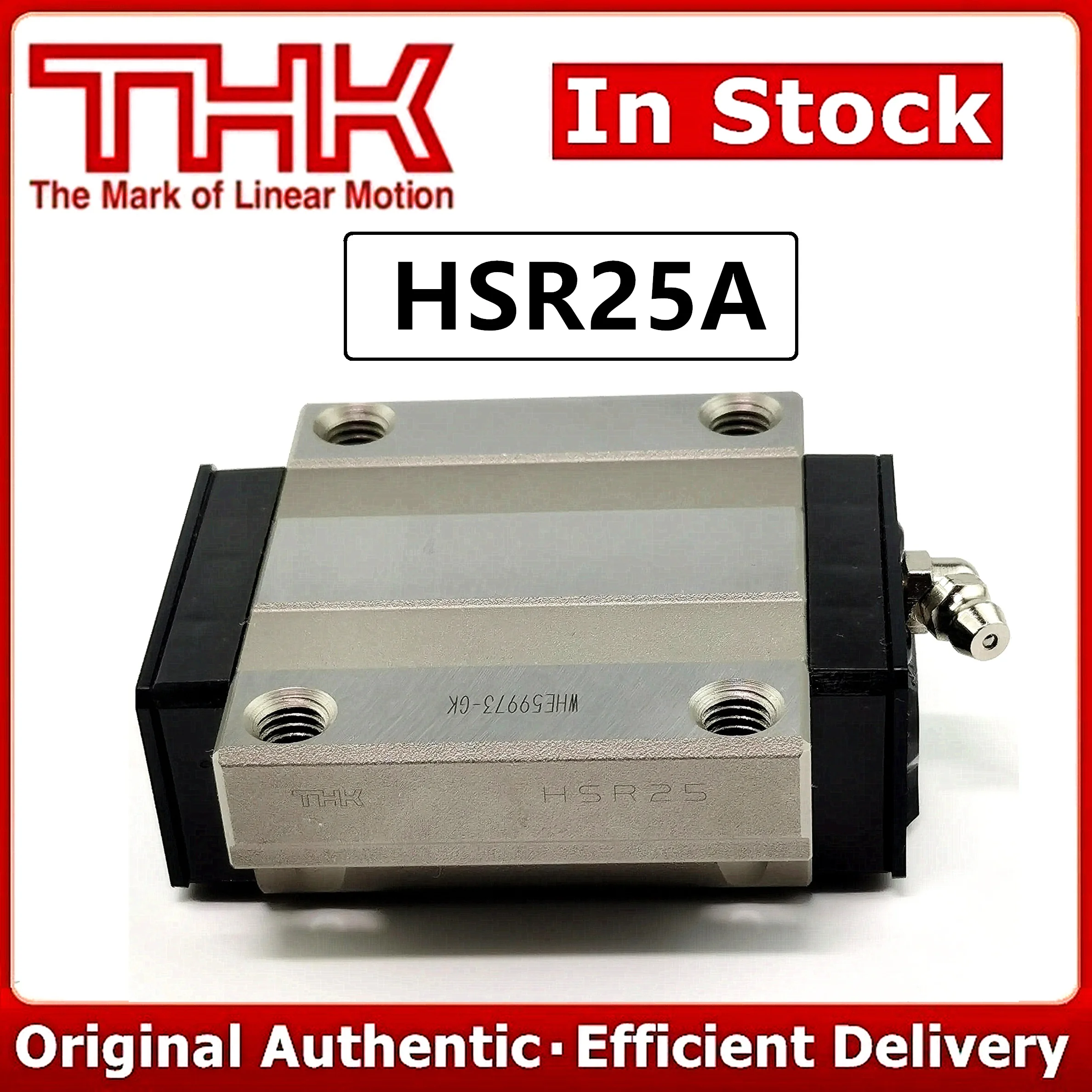 

THK Linear Guide Rail Slider HSR25A HSR 25A HSR25 HSR25A1UU HSR25A1SS GK Original Block Carriage