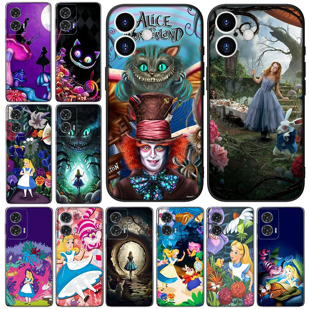 Мягкий чехол для Samsung Galaxy S22 S21 S20 Fe Ultra S8 Plus M21 M31 M55 M15 + A35 A55 A22 Чехол для телефона с комиксами «Алиса в стране чудес» Мягкий чехол для Samsung Galaxy S22 S21 S20 Fe Ultra S8 Plus M21 M31 M55 M15 + A35 A55 A22 Чехол для телефона с комиксами «Алиса в стране чудес»