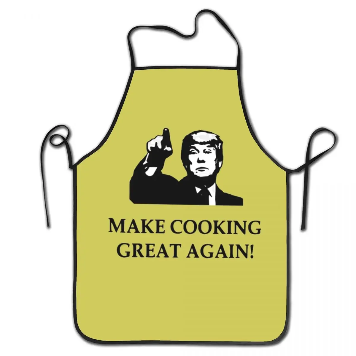 Нагрудник на заказ для приготовления пищи «Отличный Снова Трамп», фартук для мужчин и женщин, унисекс, для взрослых, шеф-повара, кухня, смешной фартук, кухонная живопись