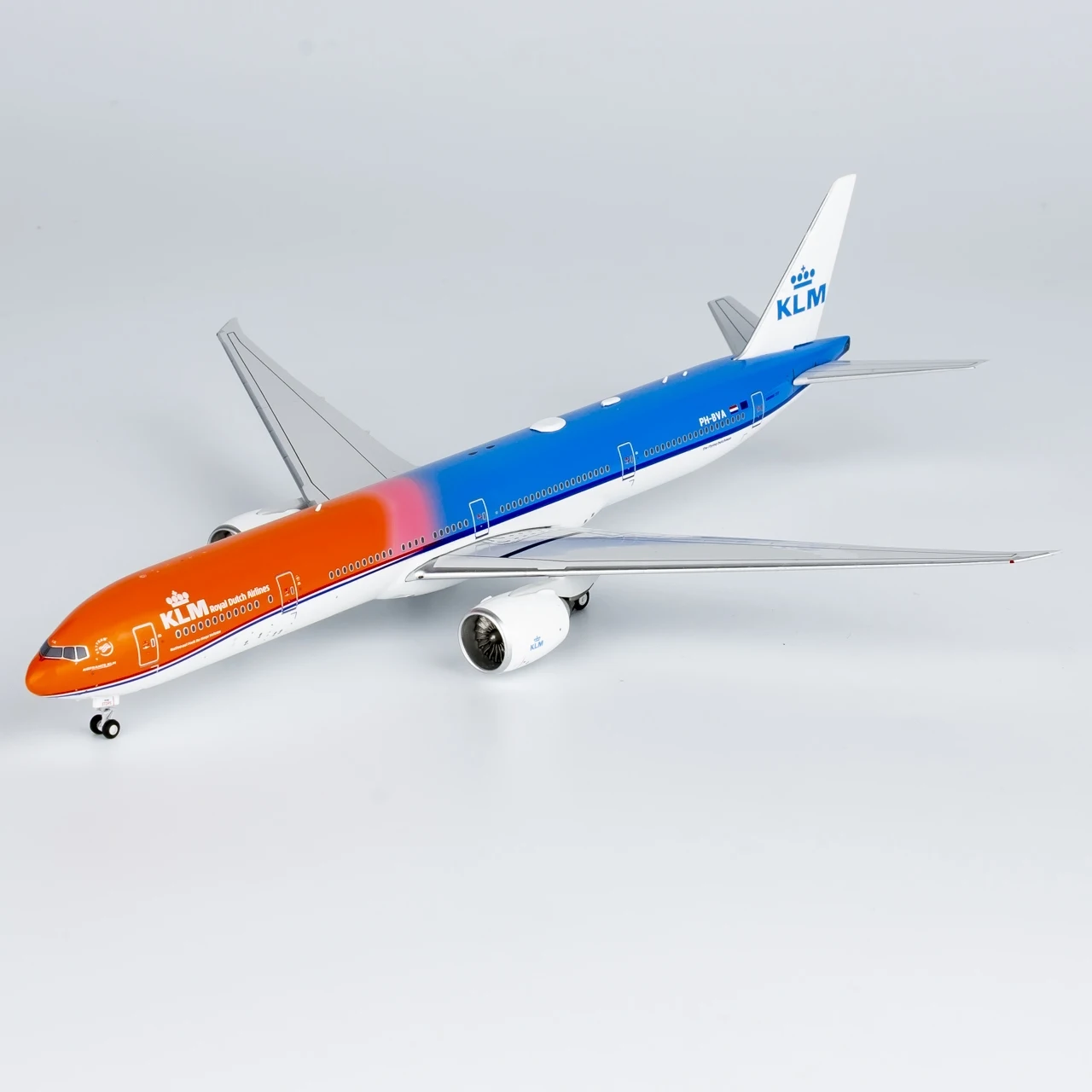NG 1/400 نموذج طائرة PH-BVA KLM الخطوط الجوية الملكية الهولندية أورانج برايد B777-300ER سبيكة نموذج طائرة الصندوق الأصلي #2