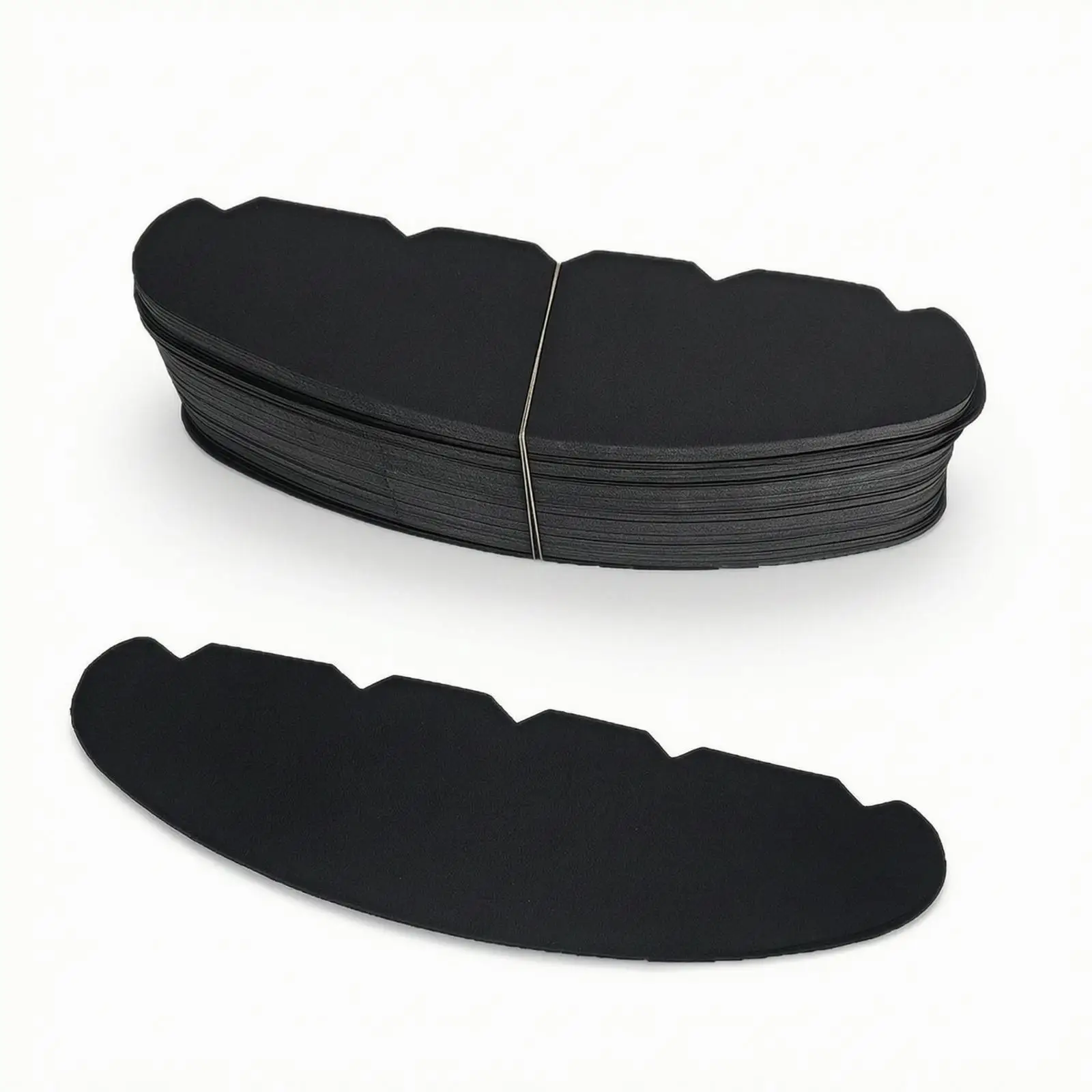 100 Pieces Baseball Cap Crown Easy to Install Baseball Cap Crown Insert Shielded