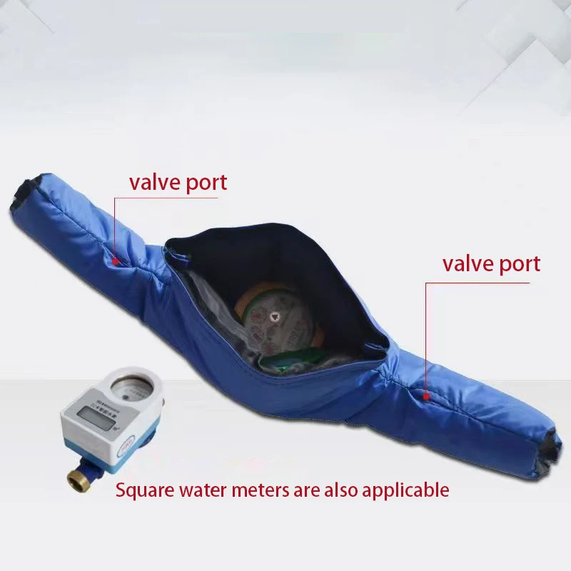 

Двусторонняя изоляционная крышка счетчика воды, устойчивая к атмосферным воздействиям, 3-ходовая крышка спринклерного клапана для защиты от замерзания труб на открытом воздухе