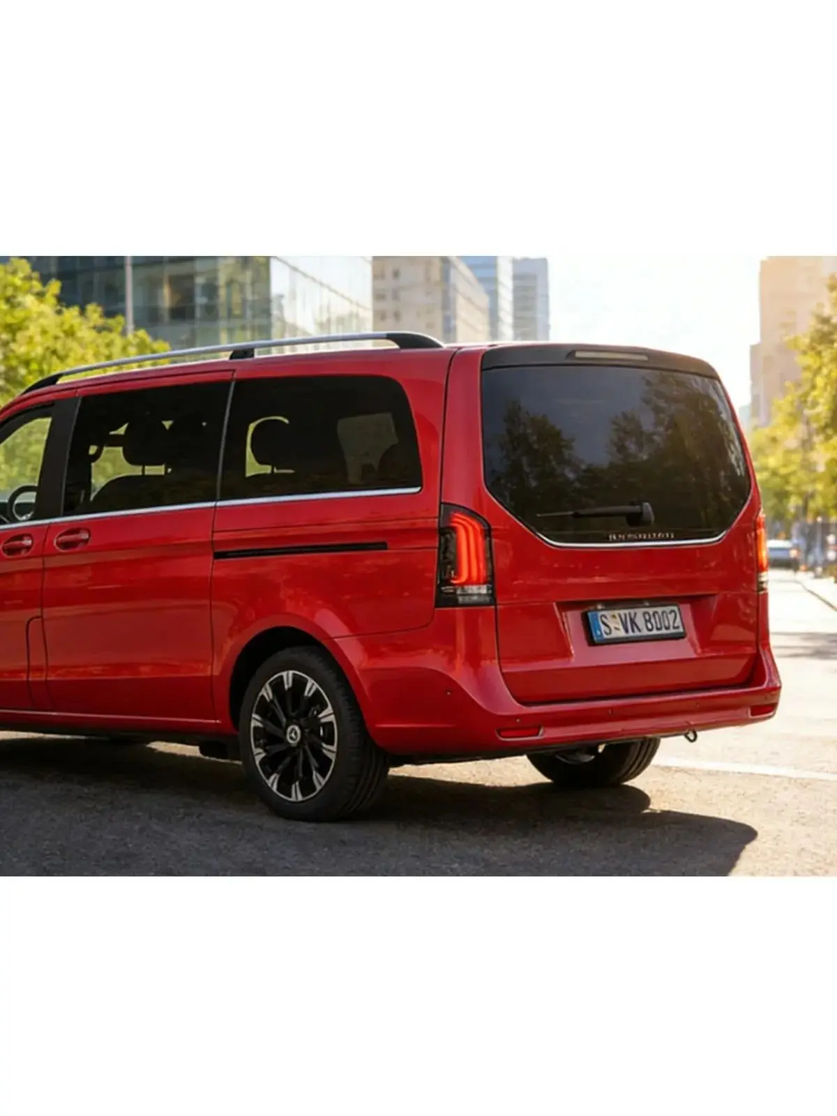 LED-Rückleuchten für Mercedes Benz Vito 2016-2023, sequenzieller Blinker, schwarze Rückleuchten-Baugruppe [Nicht passend für V260/V220/V-Klasse] [Nicht passend für Vito Facelift-Modell]