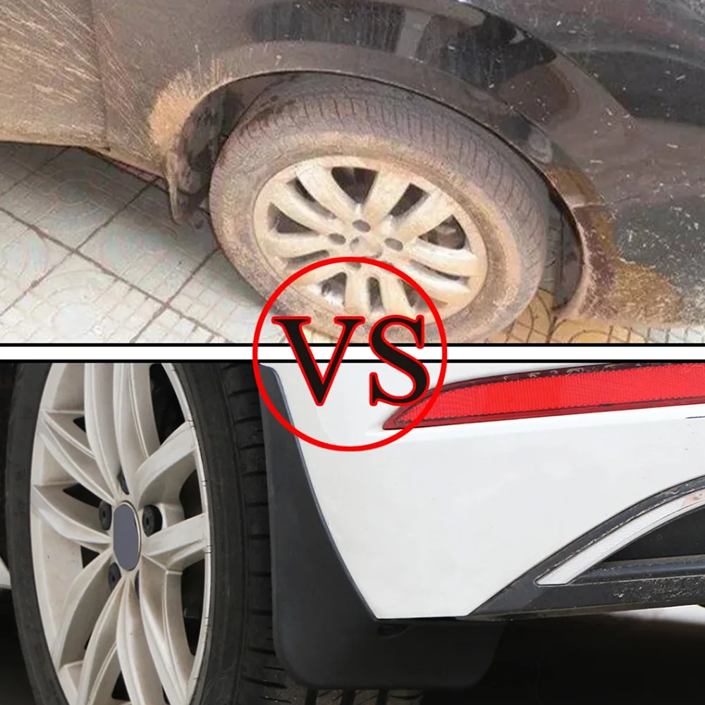 4Pcs Mudguards Fender Splash Guards Mud Flaps Front Rear Car Accessories for Volkswagen VW Golf 7 Mk7 VII 7.5 MK7.5 2014-2019