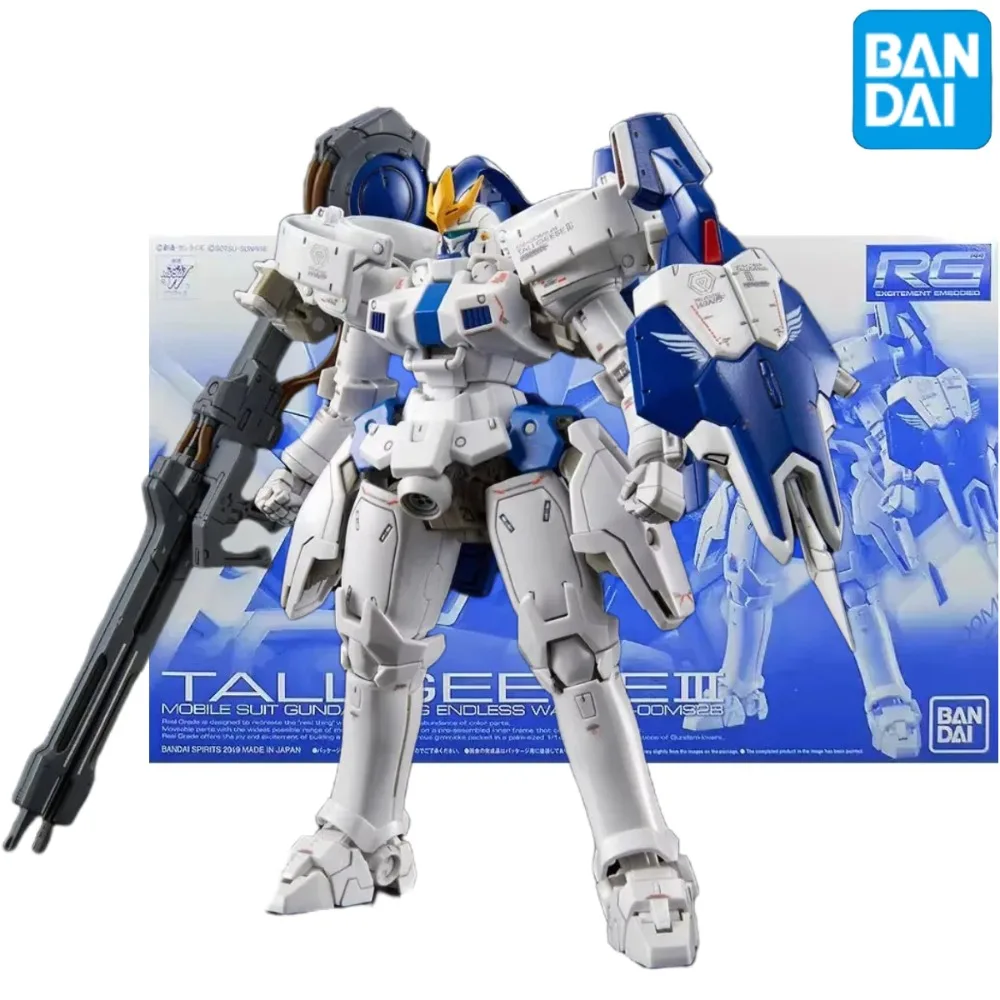 Bandai Anime Model Original Genuine Gundam RG 1/144 TALLGEESEⅢ Toys Action Figure Gifts Collectible Ornaments Boys Kids Girls