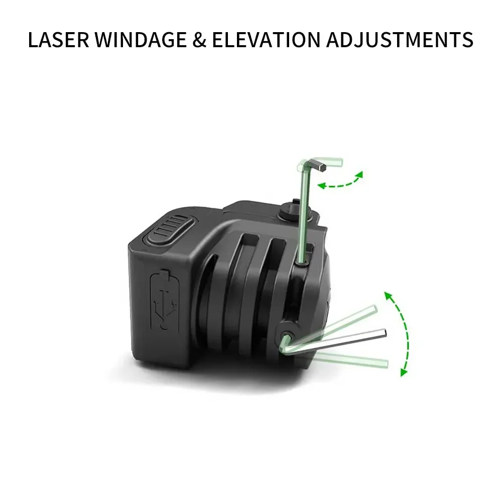 L8 التكتيكية الليزر ريد دوت البصر ل 92G مسدس مدمج مسدس قابلة للشحن الأخضر/الأزرق/الأحمر البصر بالليزر 20 مللي متر Picatinny السكك الحديدية جبل #4
