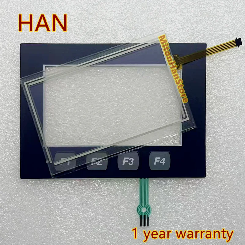 

Brand New For PANELVIEW 800 2711R-T4T Touch Panel Screen Glass Digitizer TR4-043F-23 2711R-T4T SER A Membrane Keypad Button