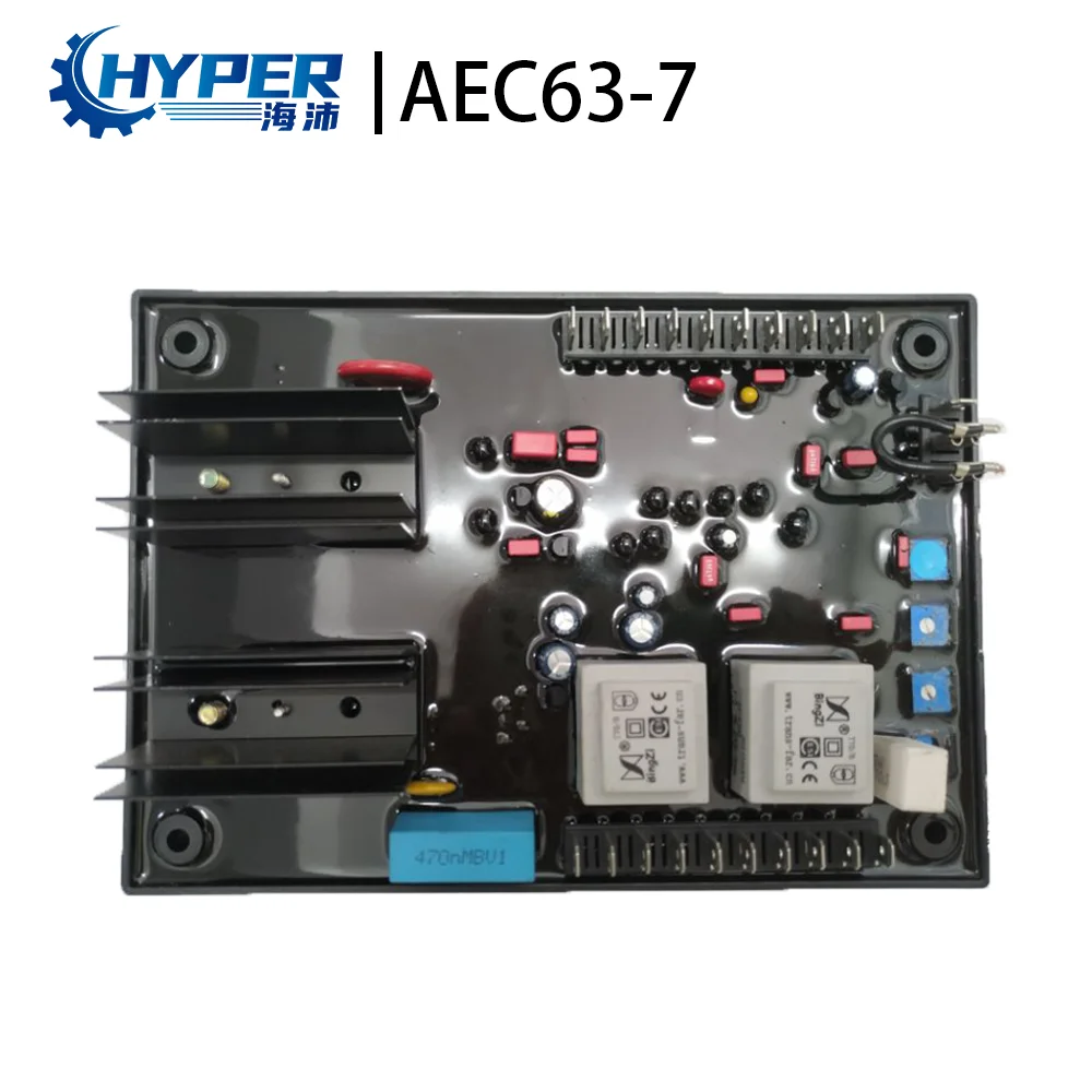 AEC63-7 AVR Basler Copy Diesel Generator Automatic Voltage Regulator Genset Control Module Stabilizer Replace Original AVC63-7