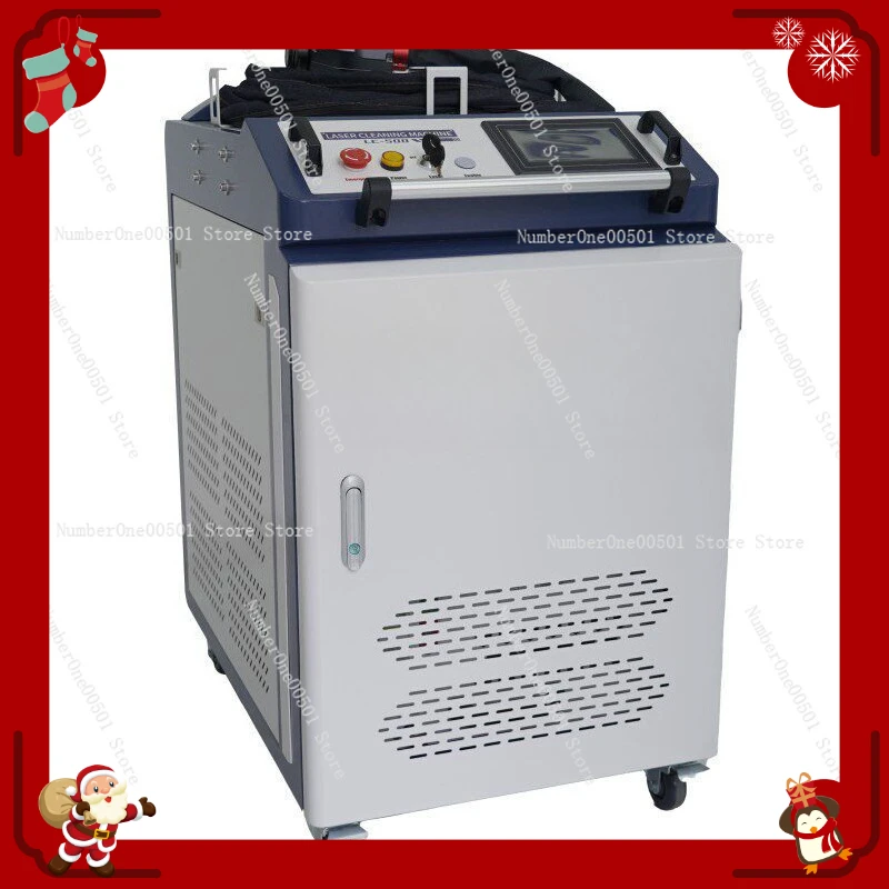 3000W Handheld  Cleaning Machine High Power Rust Paint Oil Removal Continuous Pulse Integrated Metal Surface Equipment
