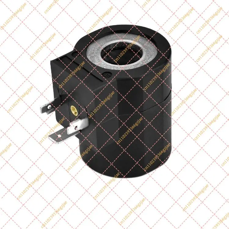 Hydraulic Solenoid Valve Coil Round Trigeminal Inner Hole 16mm Height 51mm AC220V DC24V, Replacement Part