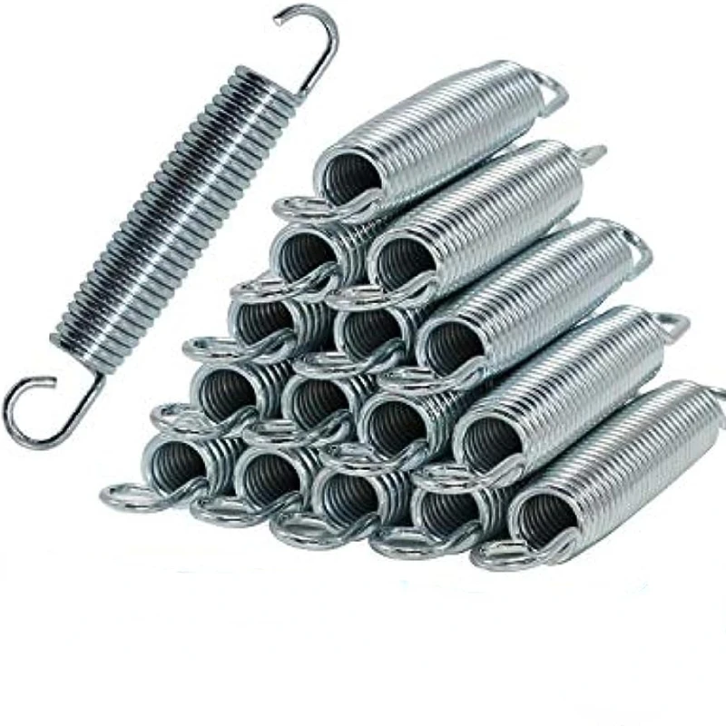 10Pc 5.5‑7 Inch Trampoline Replacement Springs Stainless Steel T‑Hook Outdoor Trampoline Parts Trampoline Spring Accessories