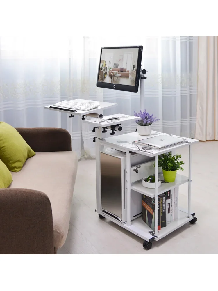 Hanging table, bedside table, bed  simple and modern, movable computer desktop space-saving small apartment