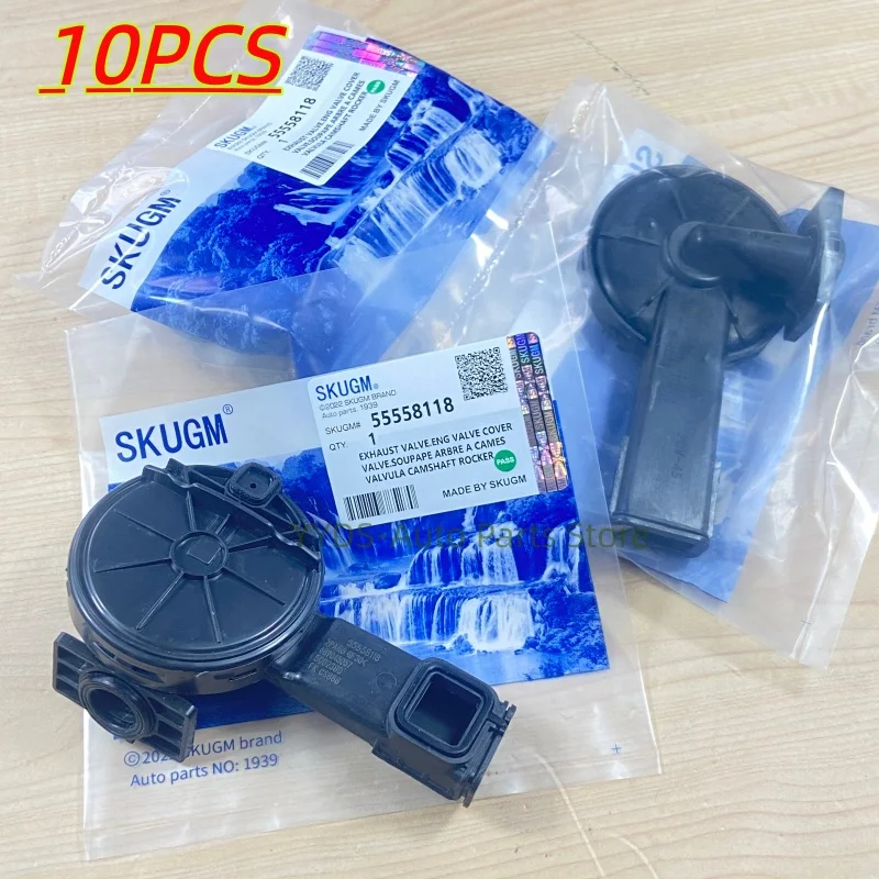 ..10 Pieces Engine Exhaust Valve PCV Check Valve 55558118 /55564395 For Buick Chevrolet Cruze Aveo Sonic Pontiac Astra