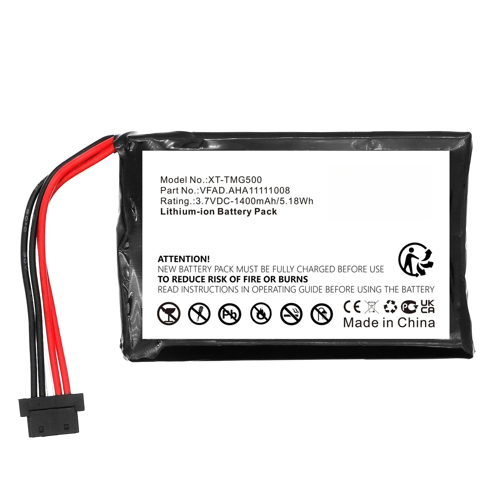 GPS, NavigatorBattery For TomTom:6027A0089521,AHA11110005,FMB0932008731,P2,VF65,VF6D,VF6S,One 140,1EK0.052.02,One 140S US,GO 600