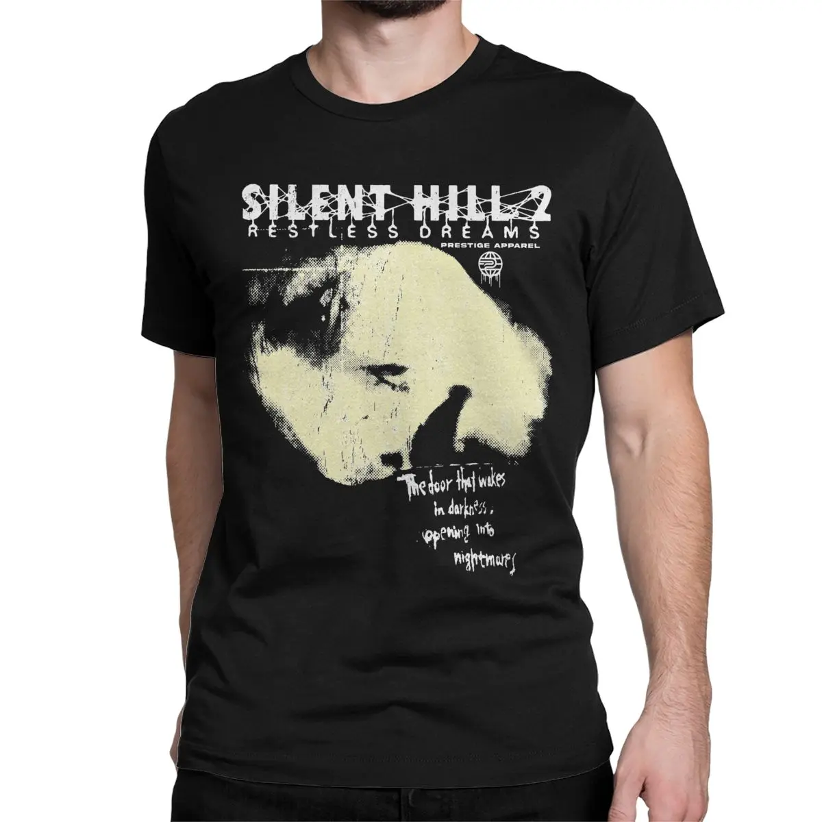 Men Women Silent Hill Restless Dreams T Shirt Horror Game Pure Cotton Clothing Vintage Round Collar Tees Gift Idea T-Shirts