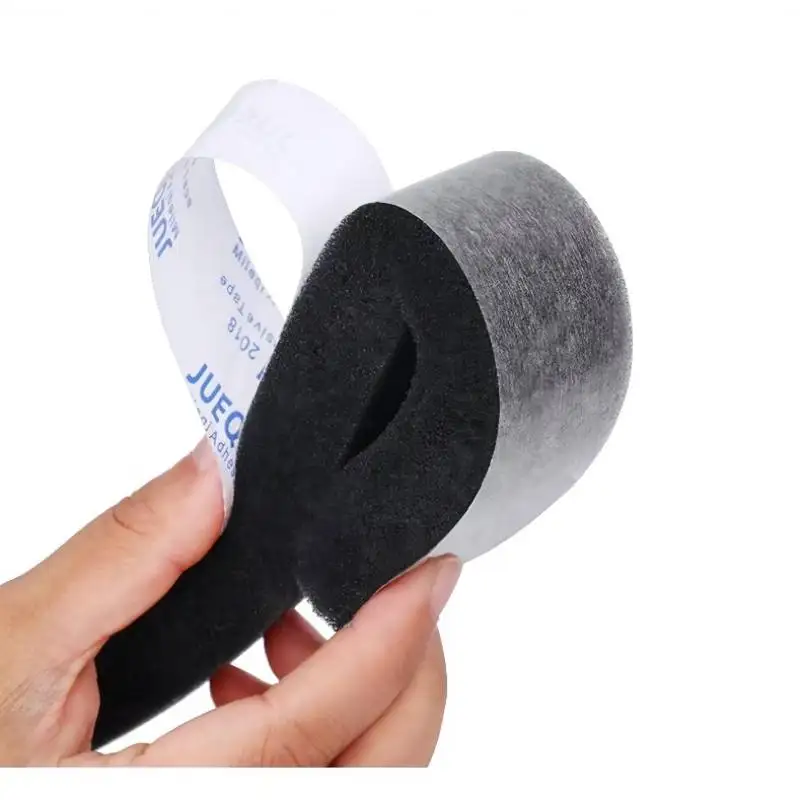 2M PU Sponge Foam Seal Strip Tape Adhesive Anti Collision Soundproof Weather Stripping for Doors Windows Furniture Protection