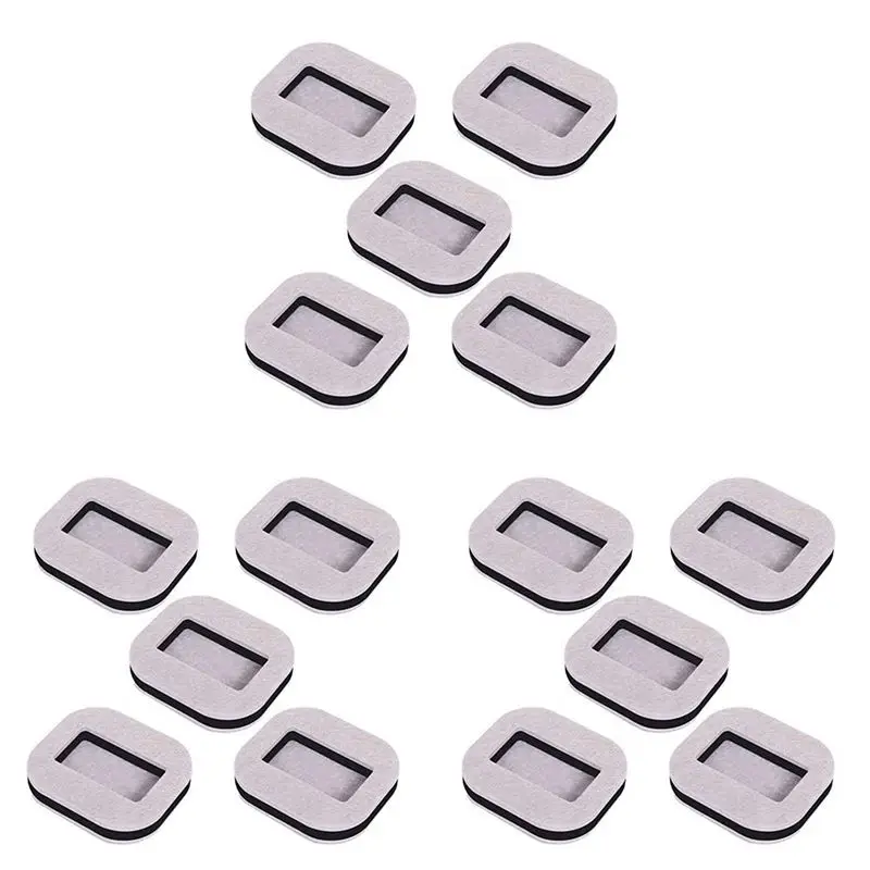 ABKJ-15Pcs Furniture Wheel Stopper Bed Stopper Caster Cup Suitable For All Kinds Of Furniture On Wheels (Beige)
