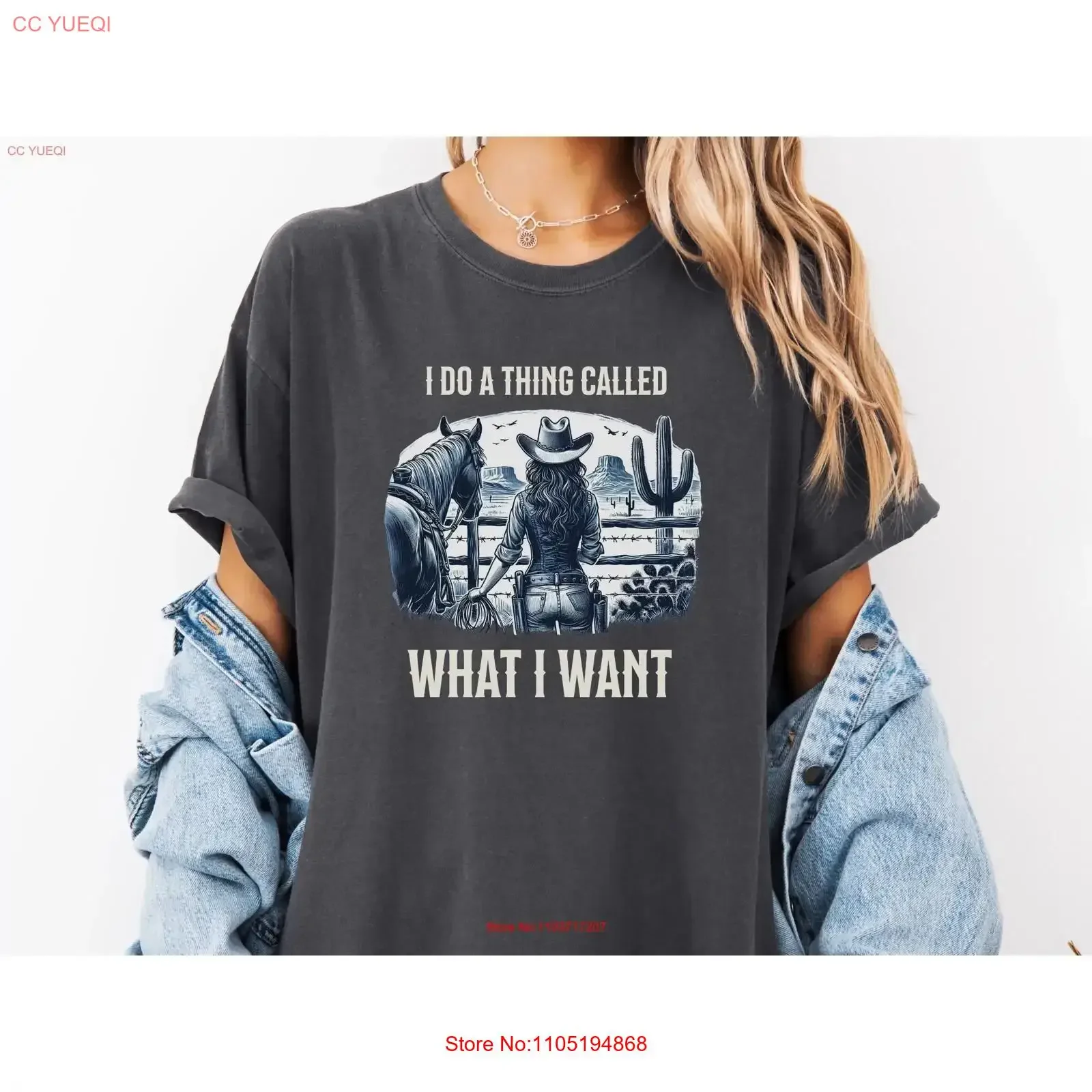 Western Horse shirt Cowgirl gift Country girl Tshit Hose lover Wild and Free T Farm Rodeo vintage Washed Soft Stylish