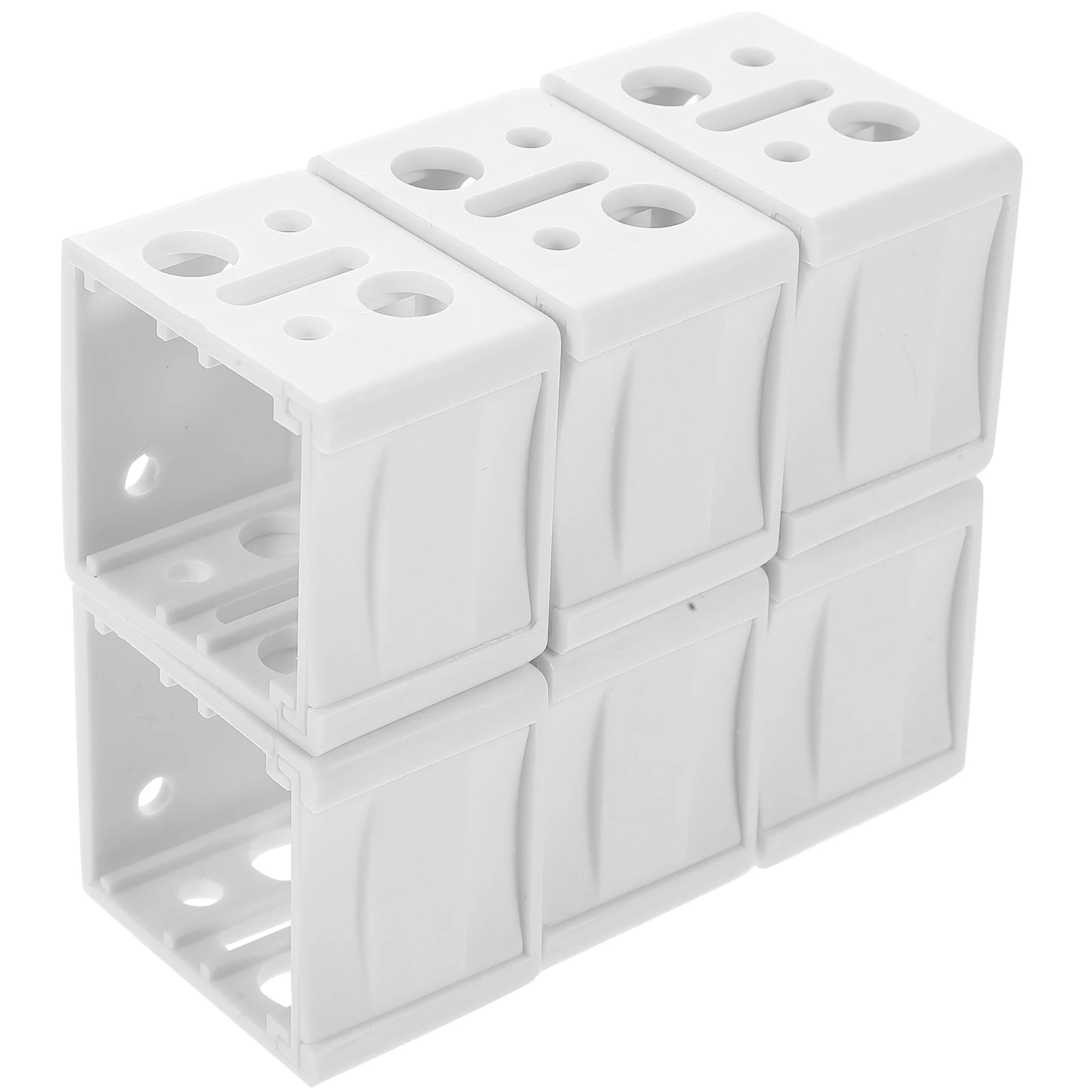 

12 Pcs Shutter Bracket Mini Blind Brackets Window Accessory Blinds Holder Parts for Fittings Mounting Curtain down