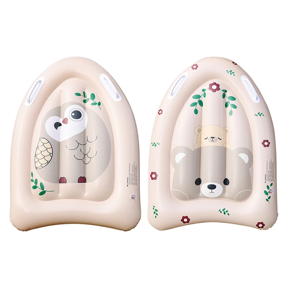 Zeesurfen Wakeboard met handgrepen Zwemmen Drijvende Mat PVC Opvouwbare strandsurfplank voor kinderen Zomer Waterplezier Spelen