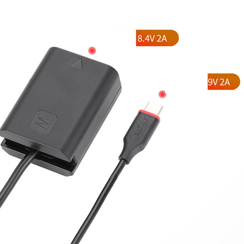 3X NP-FW50 Dummy Battery DC Power AC Adapter AC-PW20 For So-Ny Alpha A6400 ILCE-6400 6500 6300 6000 5100 5000 Camera