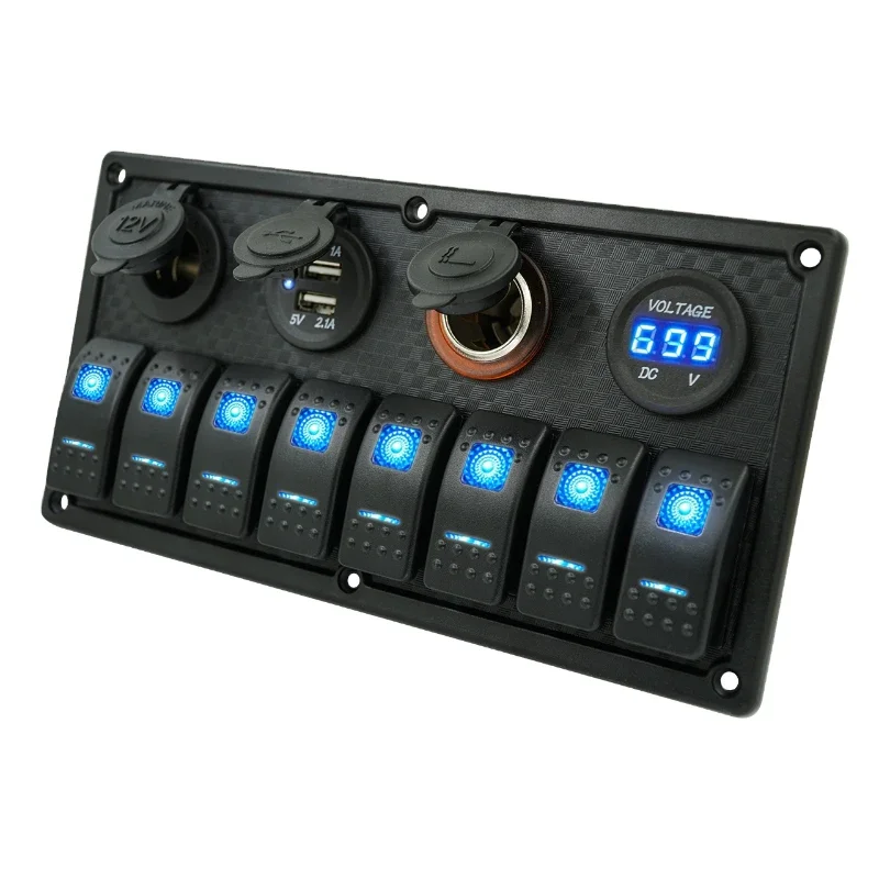 Genuine Marine Equipment RV Vehicle Boat Switch Panel Ship Accessories Switch Control Panel Marine