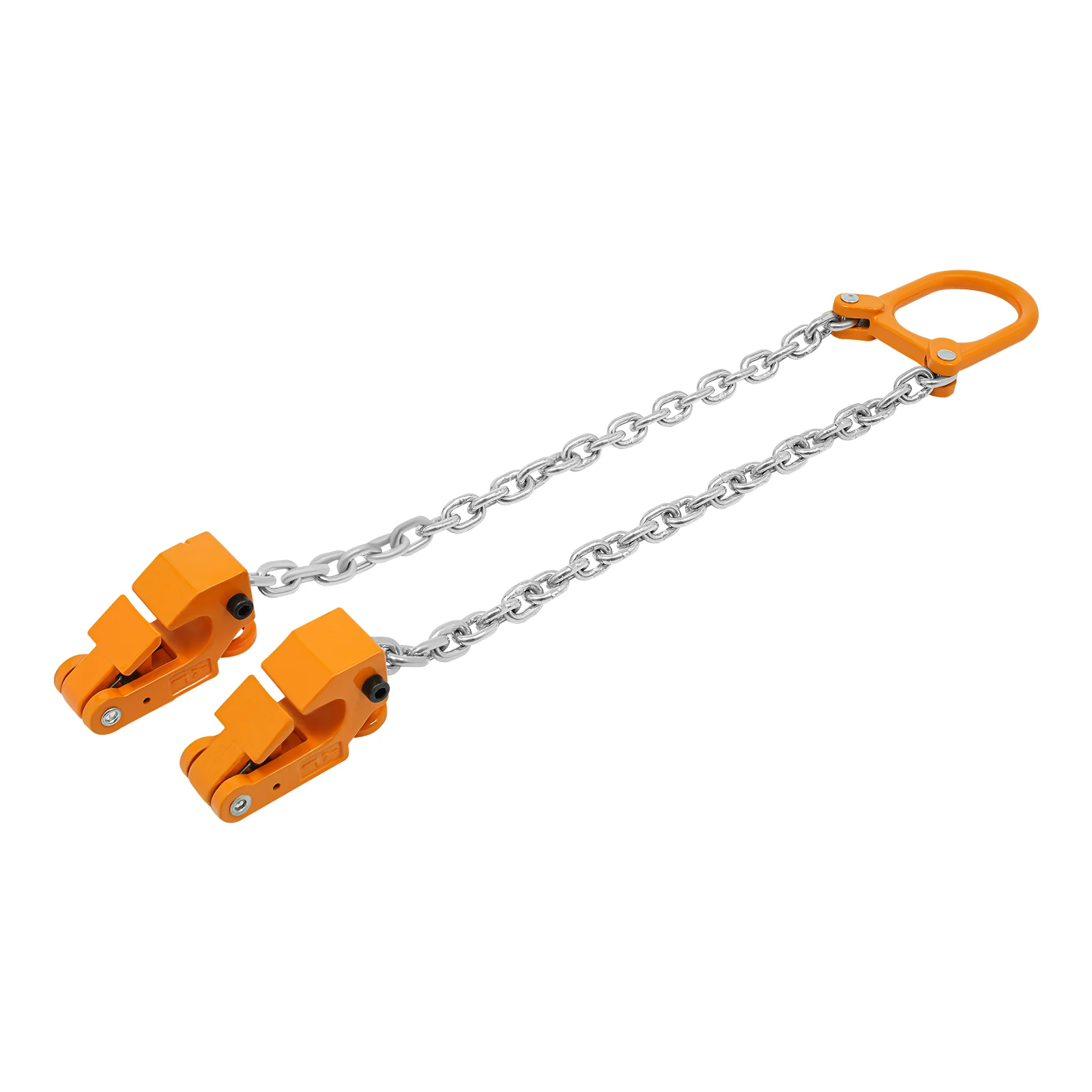 2000 lbs Chain Drum Lifter Yellow Fiber Durable Vertical Drum Lifter Lifting Cranes