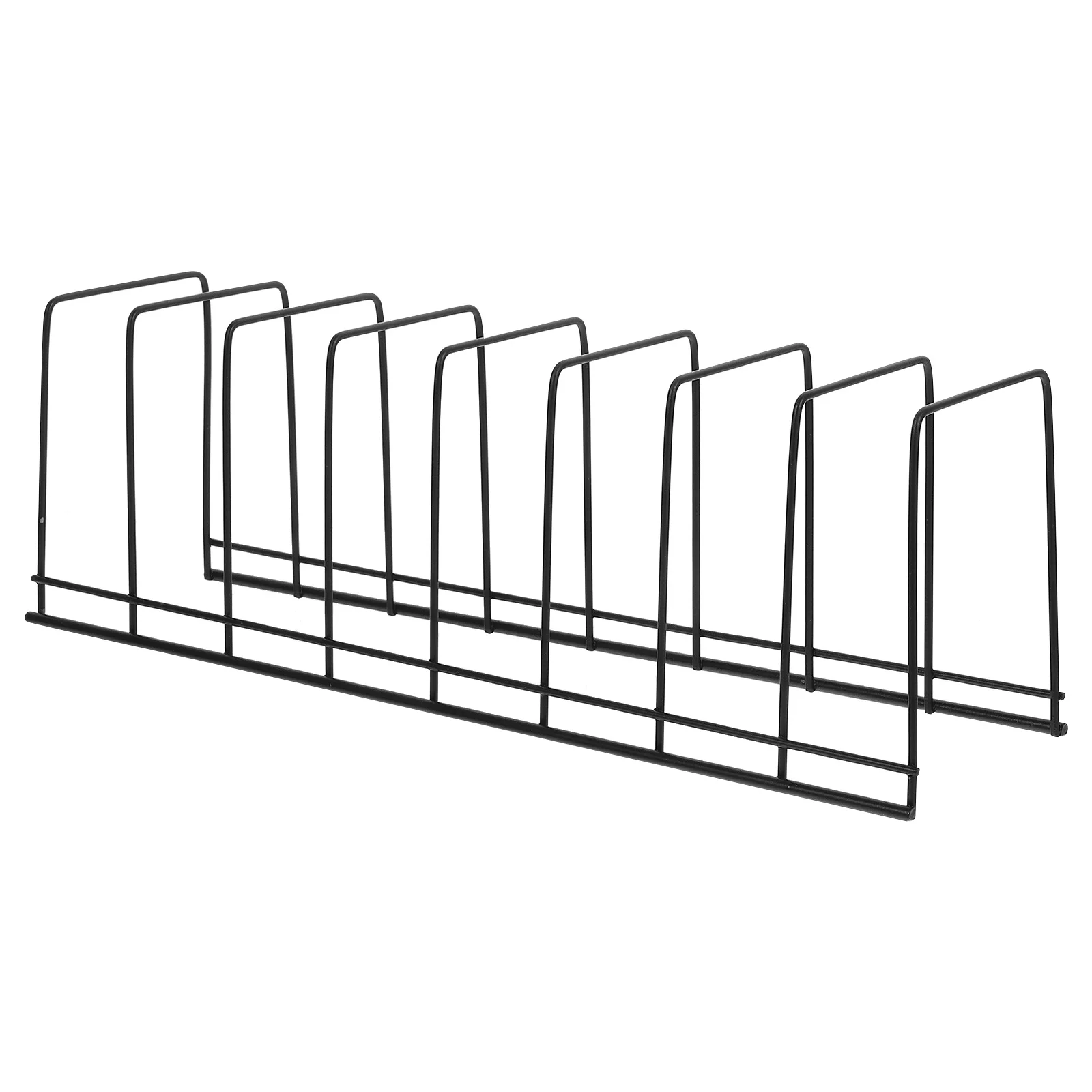 

File Sorter Bookend Iron Art Desktop Organizer For Books Folders Magazines Multi-Function Metal Book Stand Office Home