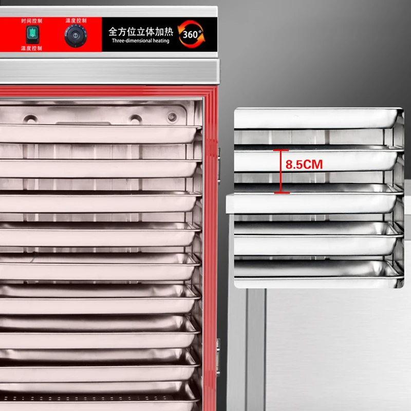 Commercial Cabinet, Electric Gas Canteen, Large And Small Steamer, Automatic For , Steamed Bread And Buns 8/12KW