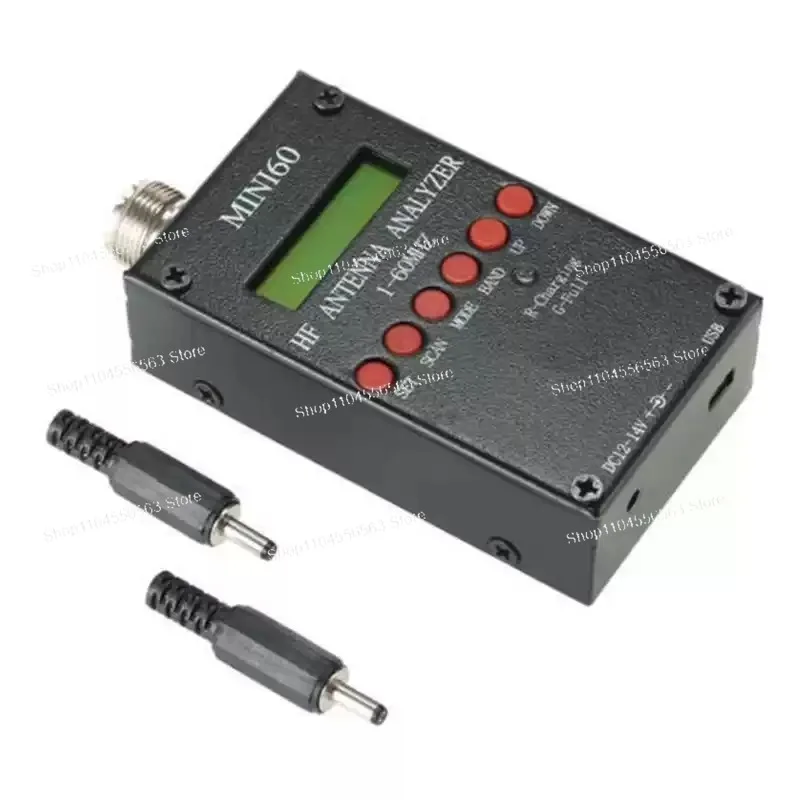 جهاز قياس هوائي Sark100 HF - جهاز اختبار SWR 1-60 ميجا هرتز مع تطبيق بلوتوث وأندرويد وبطارية وبرامج الكمبيوتر لراديو هام #4