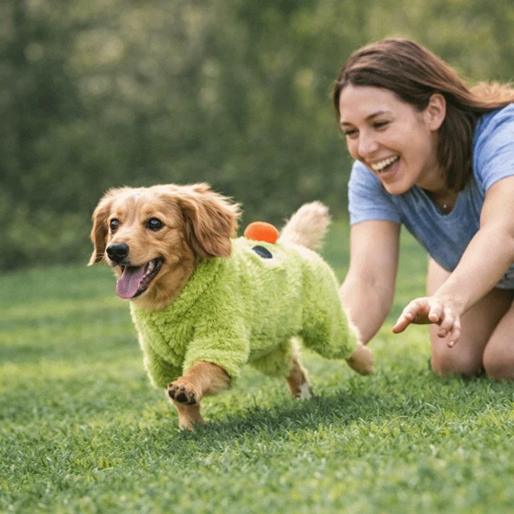 

Thicken Warm Dog Jumpsuit Full Body Coverage Coral Fleece Dog Four Legs Clothes Soft Comfortable Winter Dog Hoodie