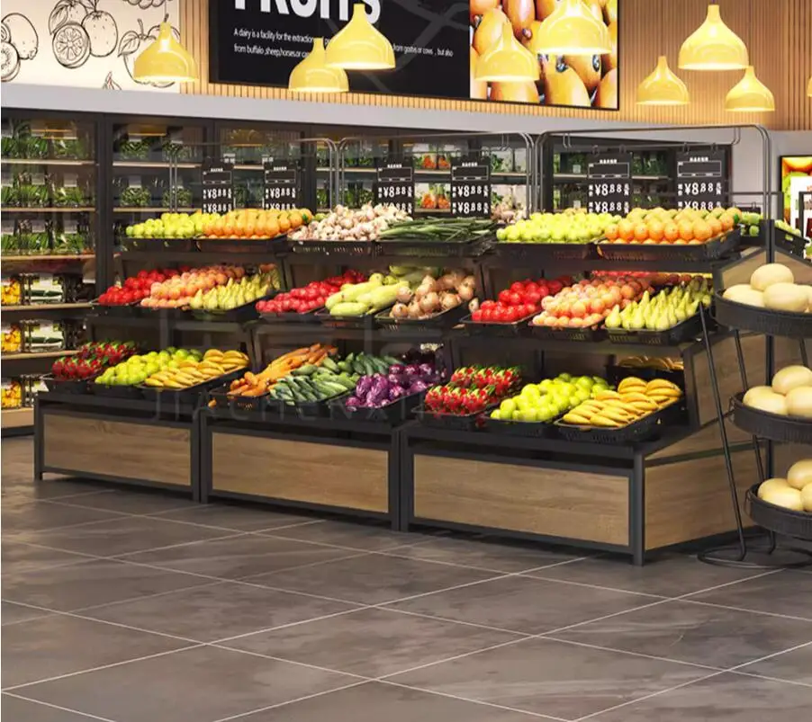 

Fruit and vegetable shelves, shopping malls, supermarkets, vegetable shelves, fruit stores, vegetable stores, display shelves