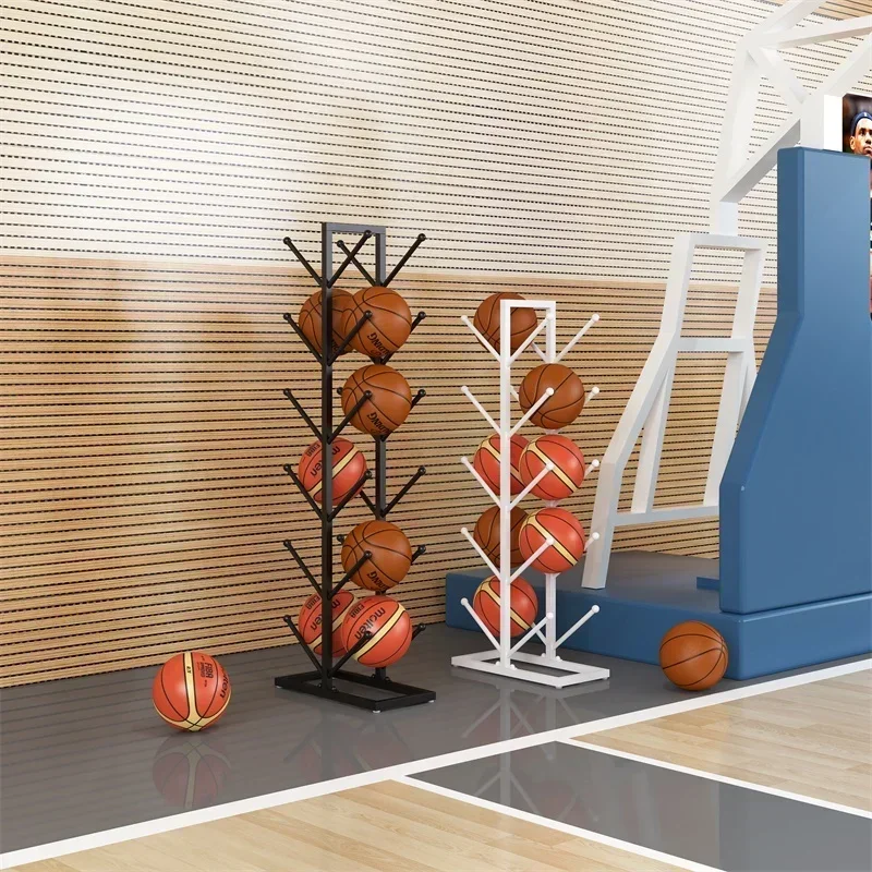 Hot salesDouble-Sided Basketball Football Storage Rack