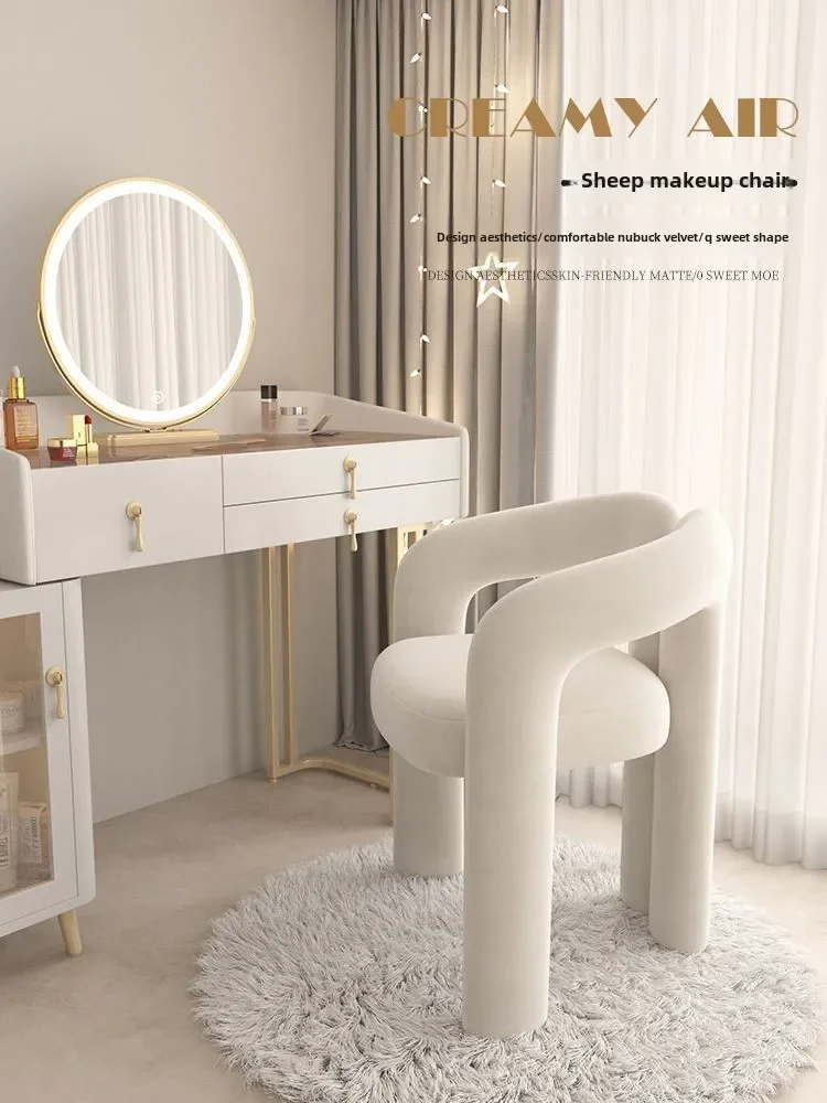 Richome Stool Dressing Chair Makeup Simplicity Modern Bedroom Home Use Light Luxury Dressing Table Simplicity Living Room Sofas