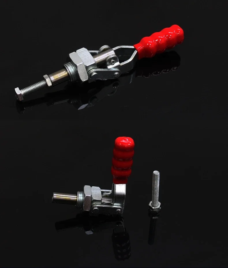 100Pcs/Lot GH-36202M 100kg Push Pull Quick Release Toggle Clamp Workpiece Vertical Fixation Toggle Clamp Welding Manual Clamp