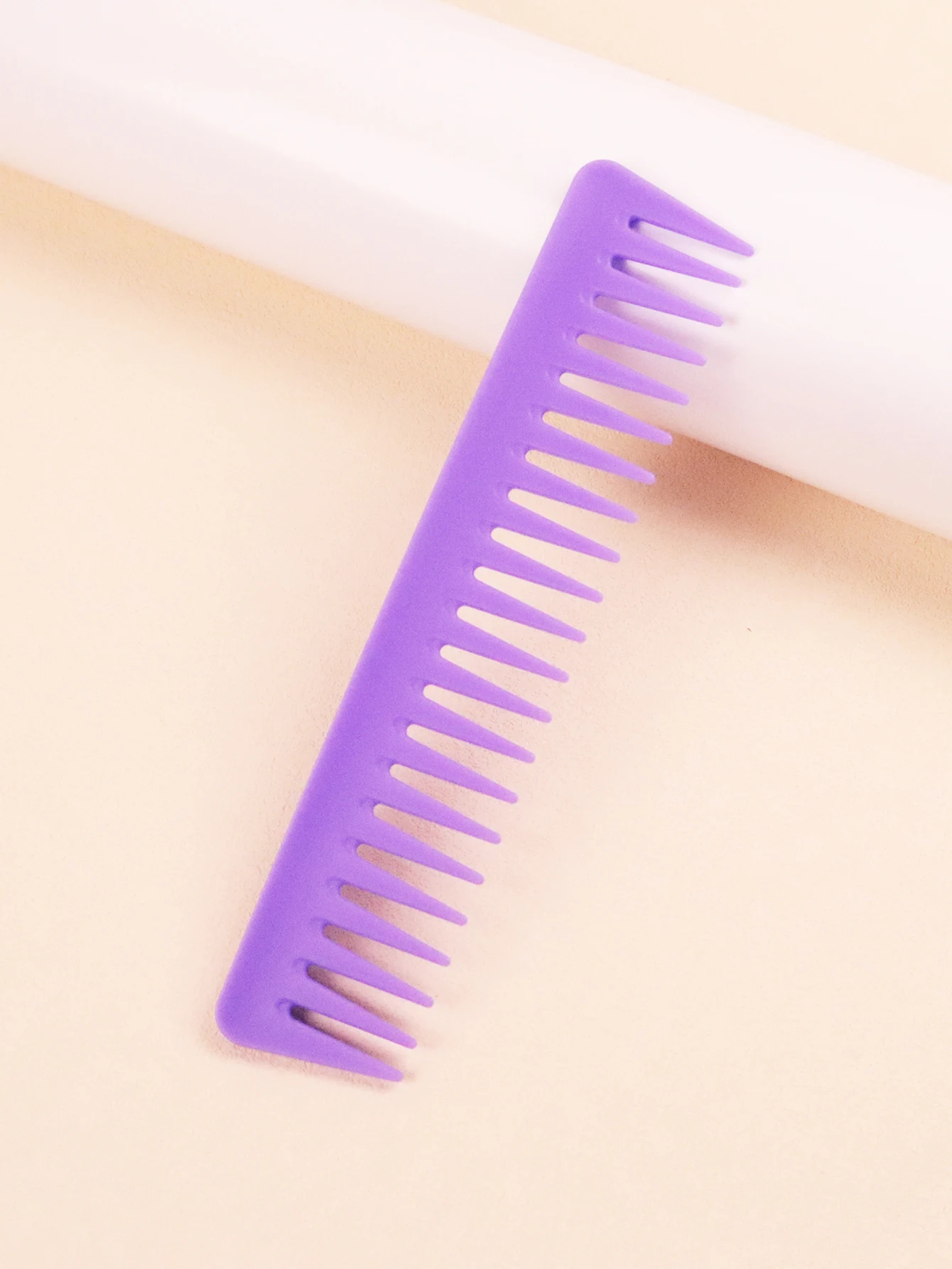 Wide Toothed Comb With and Without Handle, Used for Daily Hair Care, Durable ABS Plastic