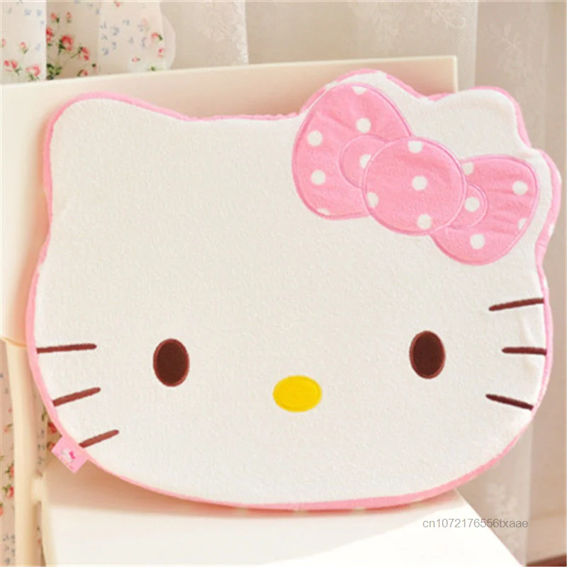 Sanrio Hello Kitty Cartoon Kawaii Household Children Adult Cushion Office Chair Seat Cushion Student Computer Chair Soft Cushion