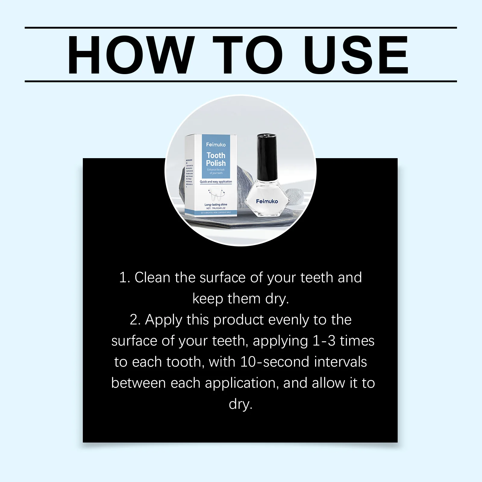 Tooth Care Paint - Gentle and Comfortable Protection for Clean, Natural, and Bright Teeth with Long-Lasting Formula