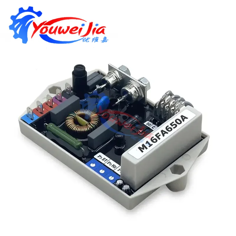 Marelli M16FA650A Automatic Voltage Regulator (AVR) AC 80-280V Adjustable Excitation CE RoHS Compliant OEM Product Fast Shipping