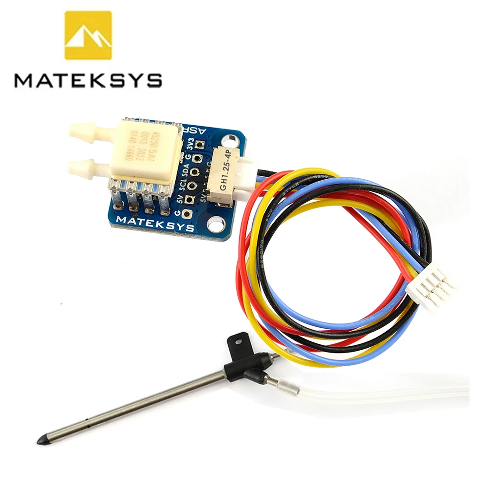 MATEK ASPD-4525 DIGITAL AIRSPEED SENSOR 4~6V DC for F405-WING F411-WING F722-Wing Flight Controllers RC FPV Racing Drone