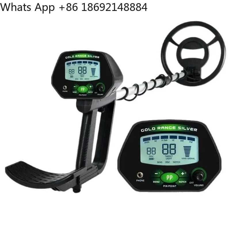 MD-4090 High sensitivity underground metal detector 8.5inch waterproof detection disc backlight screen does no contain batteries view 5