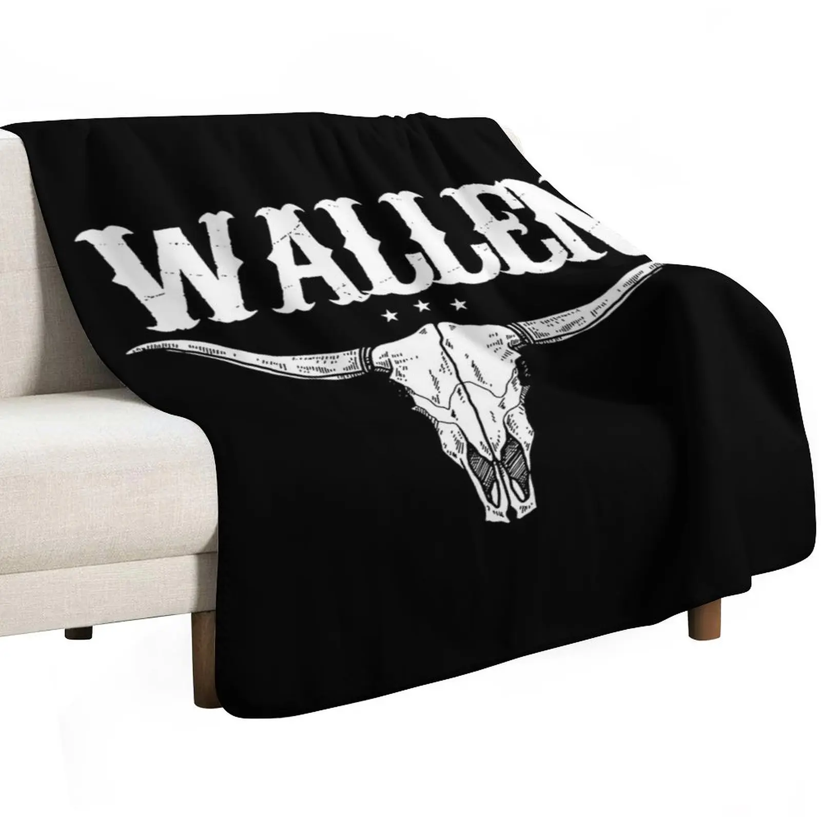 Wallen Western Throw Blanket Thins heavy to sleep funny gift Vintage Furry Multi-Purpose Blankets