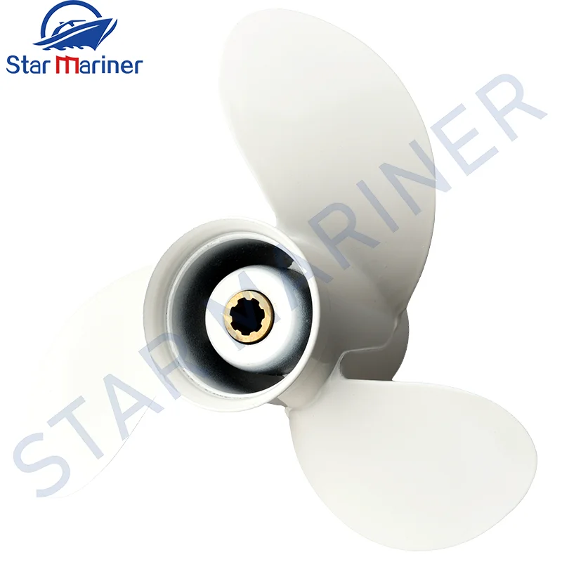 

6G1-45941-00-El Propeller 8 1/2X8 1/2 For Yamaha Outboard 6-8Hp 6HP 8HP F6 F8 F9.9 Aluminum Alloy 7 Spline Tooths R Rotation