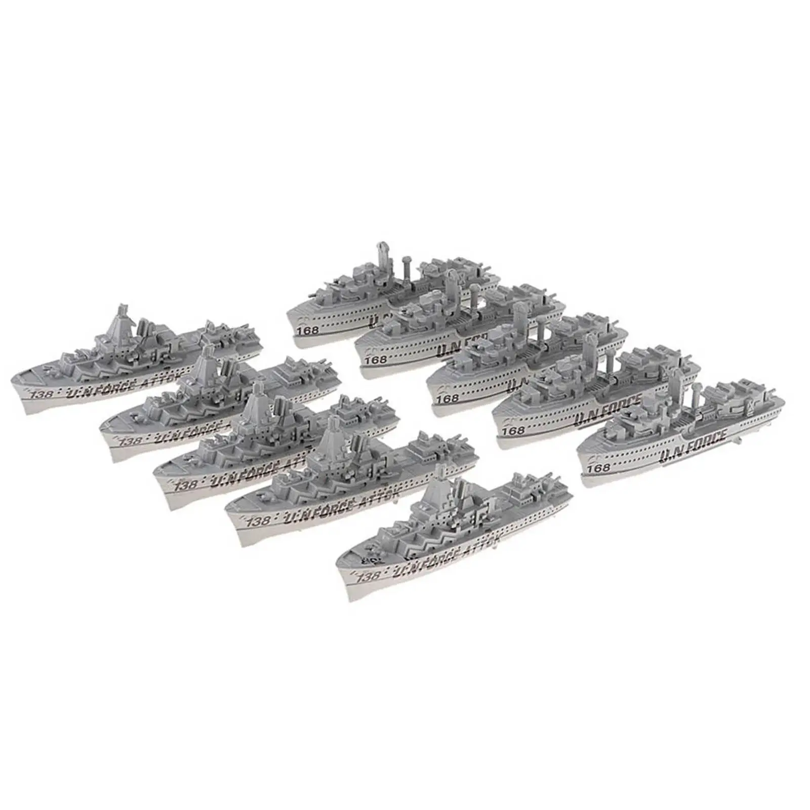 Warship Model Navy Playset Sand Table Military Model Kits for Children Kids Boy Educational Toy