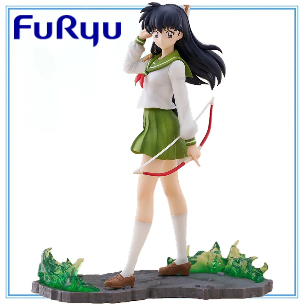 

In Stock Original FuRyu Prepainted Tenitol Sengoku Otogizoushi: InuYasha Higurashi Kagome Anime Figure Model Decoration