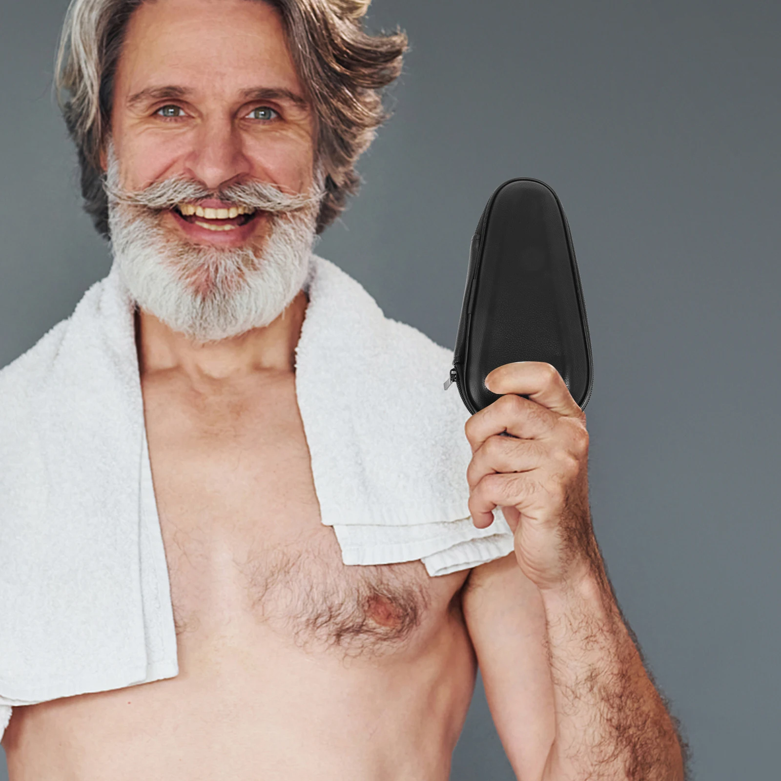 

Razor Storage Box Shaver Protective Case Lightweight Portable Travel EVA Foam Men ganizer Beard Bag Shockproof