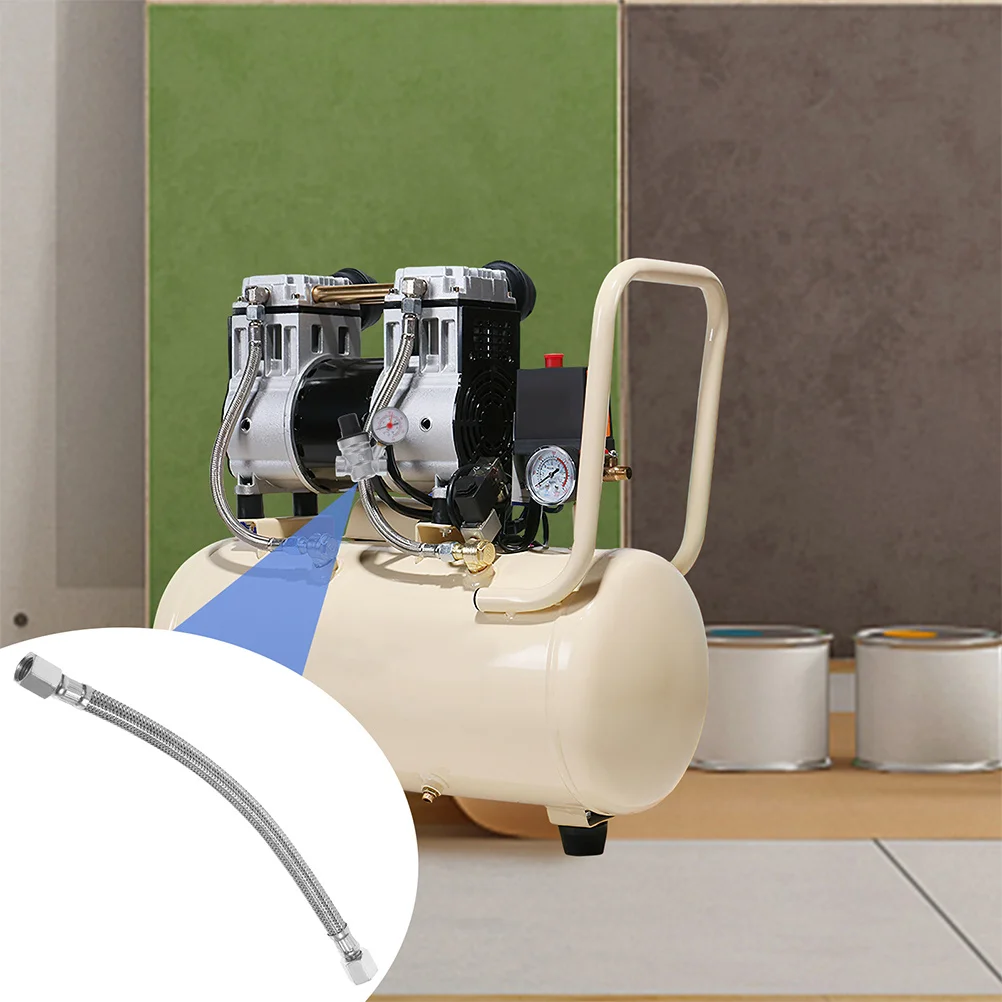 

Air Compressor Stainless Steel Braided Pneumatic Hose For Air Tools Compressors Durable Replacement Lead In Hose