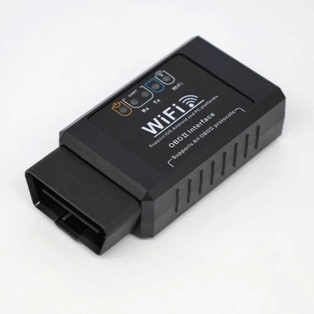 Durable Plastic OBD2 Scanner WIFI Version Easy Operate Code Reader Fault Detection V1.5 Model ELM327 Scanner Code Reading