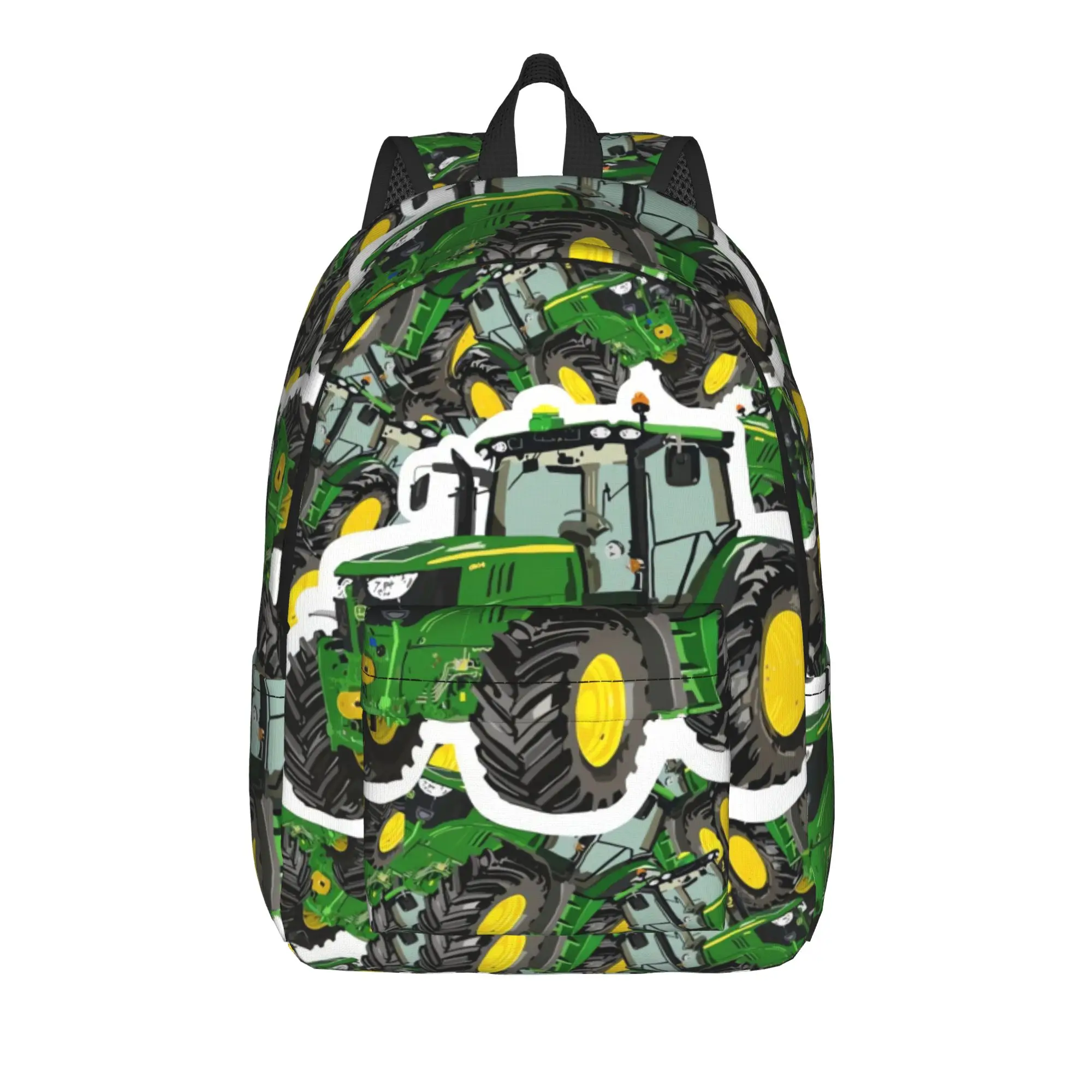 Tractors Farm Vehicles Backpack  Novelty Backpacks Student Trekking Large School Bags Design Rucksack