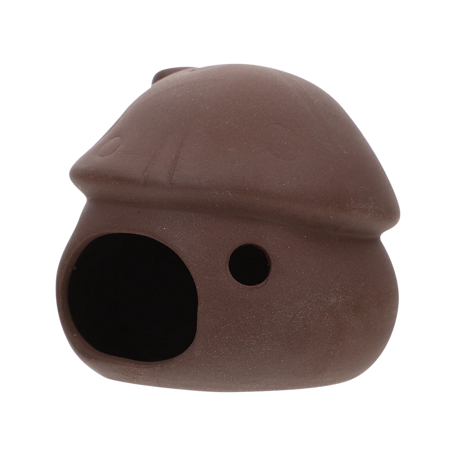 

Aquarium Mushroom House Fish Tank Decor Shrimp Shelter Coffee Purple Sand Material Safe Durable Easy Clean Lifelike Environment